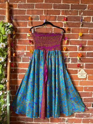 Festival Drift Recycled Sari Palazzo Pants - Fair Trade Made