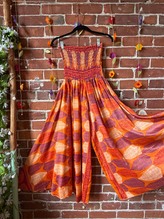 Festival Drift Recycled Sari Palazzo Pants - Fair Trade Made