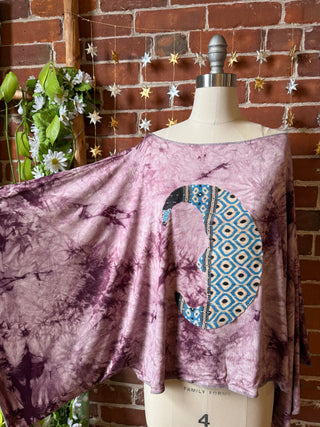 OOAK Winter Collection - Callisto Kantha Crescent Moon Top