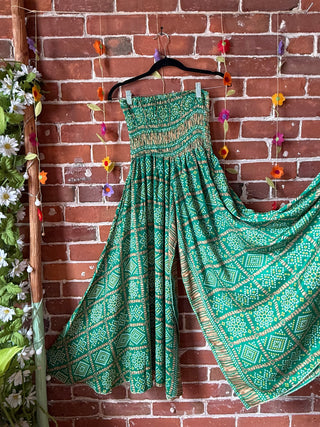 Festival Drift Recycled Sari Palazzo Pants - Fair Trade Made