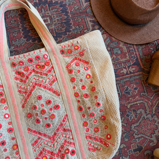 Second Hand Finds - Embroidered Boho Bag