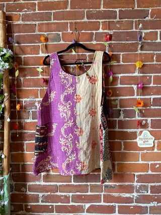 Bohemian Journey Kantha Tank - Fair Trade Made