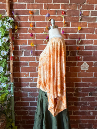 OOAK Spring Collection - Callisto Kantha Crescent Moon Top