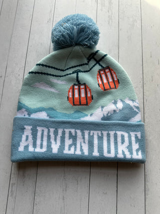 Retro Boho Floral Beanie Hat - Small Business Made!