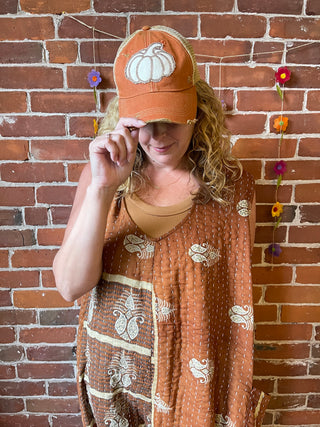 Boho Pumpkin Patch Hat