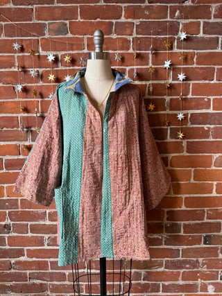 Virgo Kantha Swing Jacket