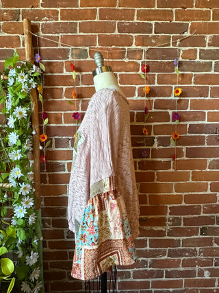 OOAK Autumn Collection- Upcycled Luna Butterfly Bell Sleeve Sweater