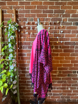 OOAK Autumn Collection - Upcycled Playin In The Sand 2018 Grateful Dead Inspired Hi Lo Poncho Top