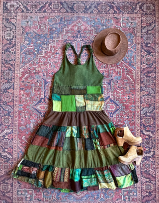 Juniper Patchwork Maxi Dress