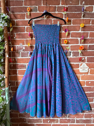 Festival Drift Recycled Sari Palazzo Pants - Fair Trade Made