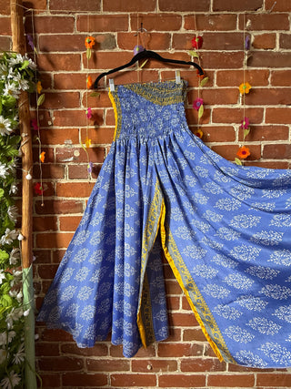 Festival Drift Recycled Sari Palazzo Pants - Fair Trade Made