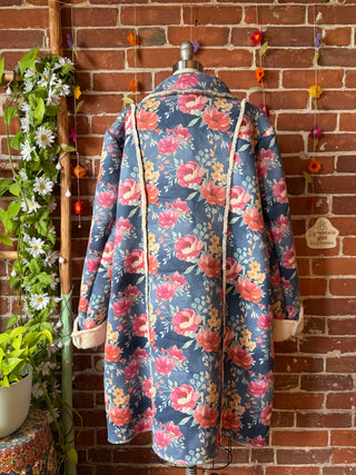 Second Hand Finds - Size 2X Floral Penny Lane Jacket - Final Sale