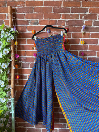 Festival Drift Recycled Sari Palazzo Pants - Fair Trade Made