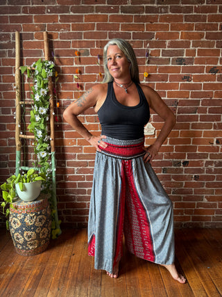 Festival Drift Recycled Sari Palazzo Pants - Fair Trade Made