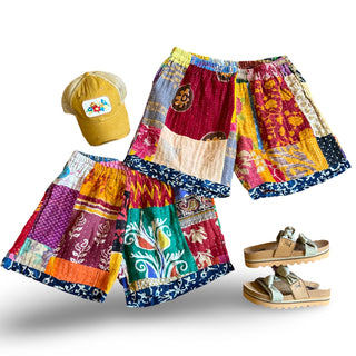 Kantha Summer Solstice Shorts