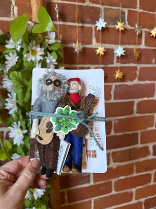 Jerry Garcia Inspired Ornament - Fair Trade Made