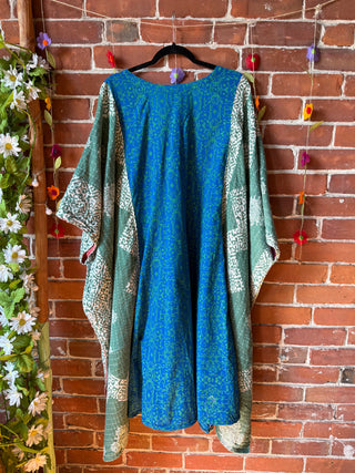 Upcycled Lainee Kantha Poncho Dress