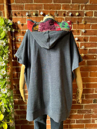 OOAK Autumn Collection- Size Medium/Large Upcycled Grateful Dead Inspired Pullover Hoodie