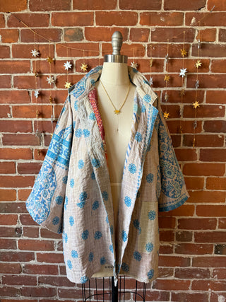 Virgo Kantha Swing Jacket