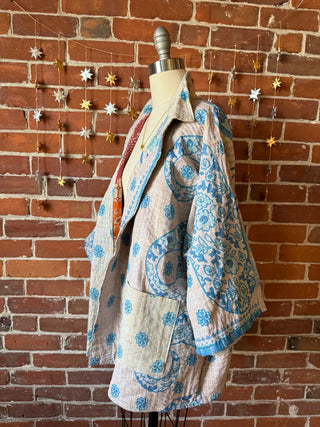 Virgo Kantha Swing Jacket