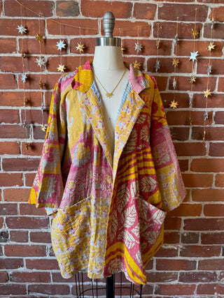 Virgo Kantha Swing Jacket