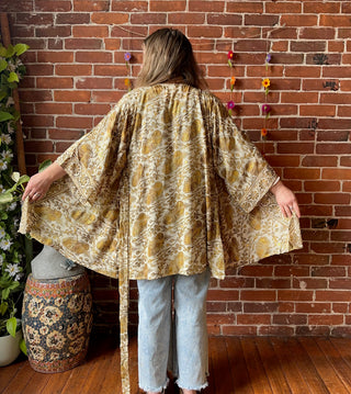 Garden Goddess Kimono - Fair Trade Made - Two Colors