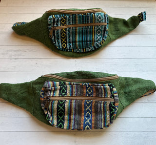 Hemp Fanny Pack - Multiple Colors Available - Fair Trade Made