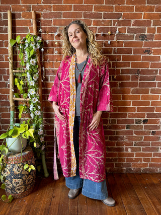 Riverstone Kantha Jacket Kimono - Fair Trade Made