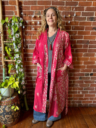 Riverstone Kantha Jacket Kimono - Fair Trade Made