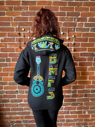 Billy Strings Inspired "BMFS" Guitar Hoodie