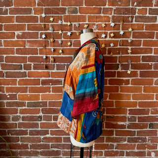 Grateful Dead Inspired Virgo Kantha Swing Jacket