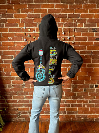 Billy Strings Inspired "BMFS" Guitar Hoodie