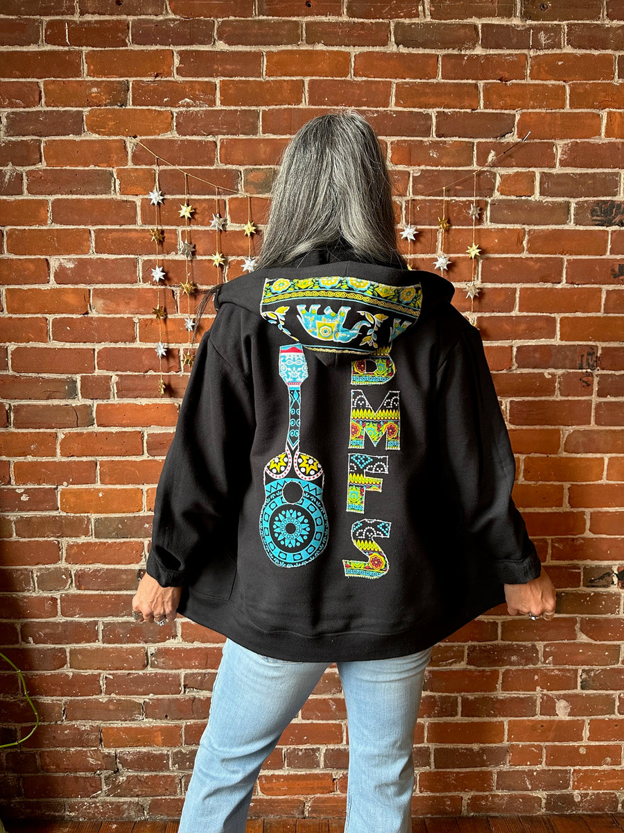 Size Small/Medium Reversible Arlo Wrap  2 in 1 Jacket - Bell Sleeve Item: 1340