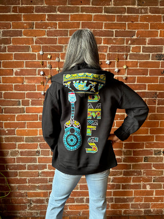 Billy Strings Inspired "BMFS" Guitar Hoodie