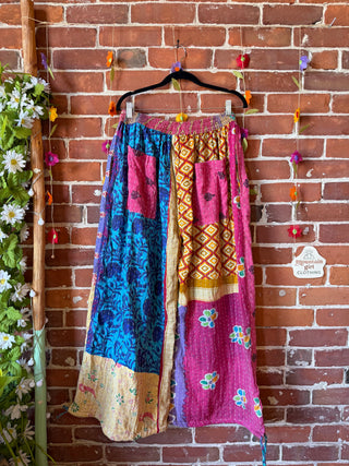 Coffee In The Morning Jolene Pants -2 Ways to Wear!  Fits up to 1X - Fair Trade Made