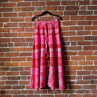 Pink Pony Club Festival Tapestry Super Wide Leg Palazzo Pants