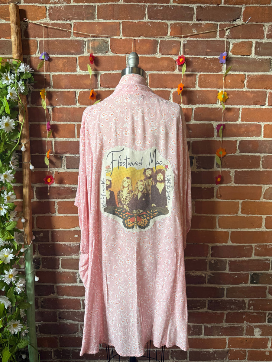 Size Medium Upcycled Vintage Patchwork Cropped Sweatshirt Hoodie Item: 1045