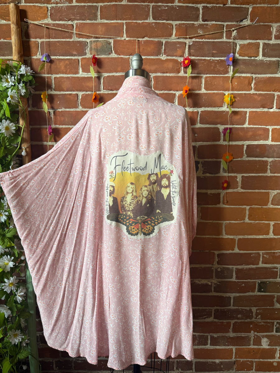 Size Medium Upcycled Vintage Patchwork Cropped Sweatshirt Hoodie Item: 1045