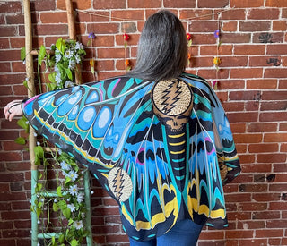 Cassidy Pattern - Grateful Dead Inspired Butterfly Wing Festival Cape