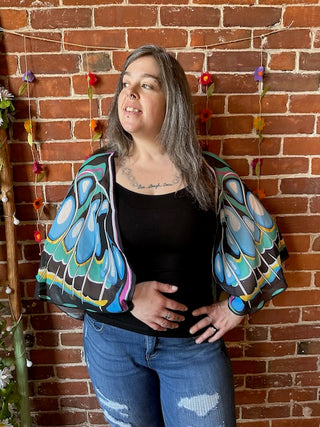 Cassidy Pattern - Grateful Dead Inspired Butterfly Wing Festival Cape