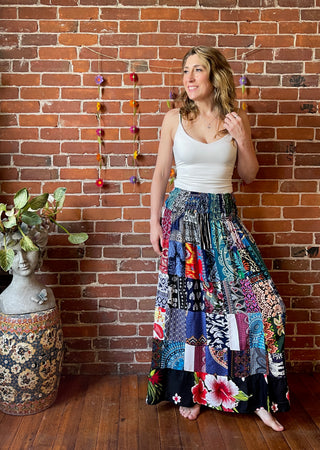 Free Size Tula Patchwork Skirt / Dress