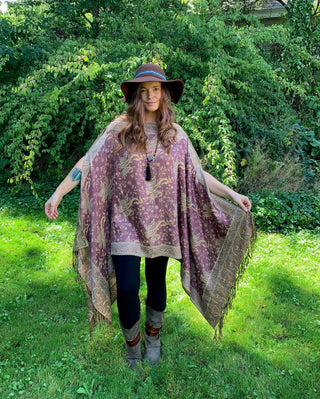 The Silver Springs Tunic -Earthy Brown / Mauve