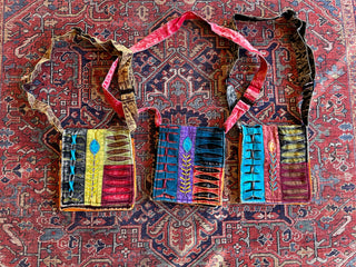 Patchwork Vine Festival Bag - Assorted Colors