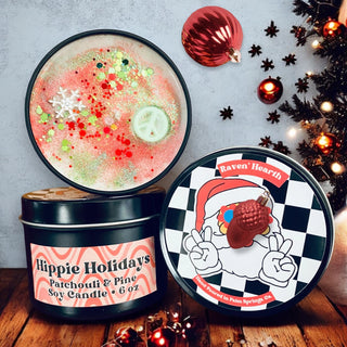 Hippie Holidays Candle | Patchouli & Pine Scent