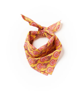 Hand Block Print Cotton Bandana Headband - Assorted Prints