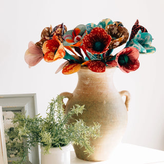 Recycled Sari Flower - Make a Bouquet!